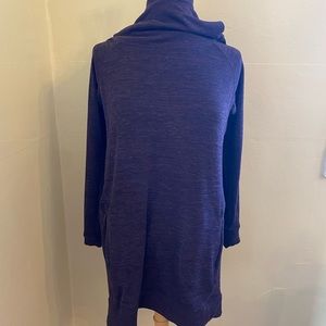Athletic Sweater Tunic with Pockets